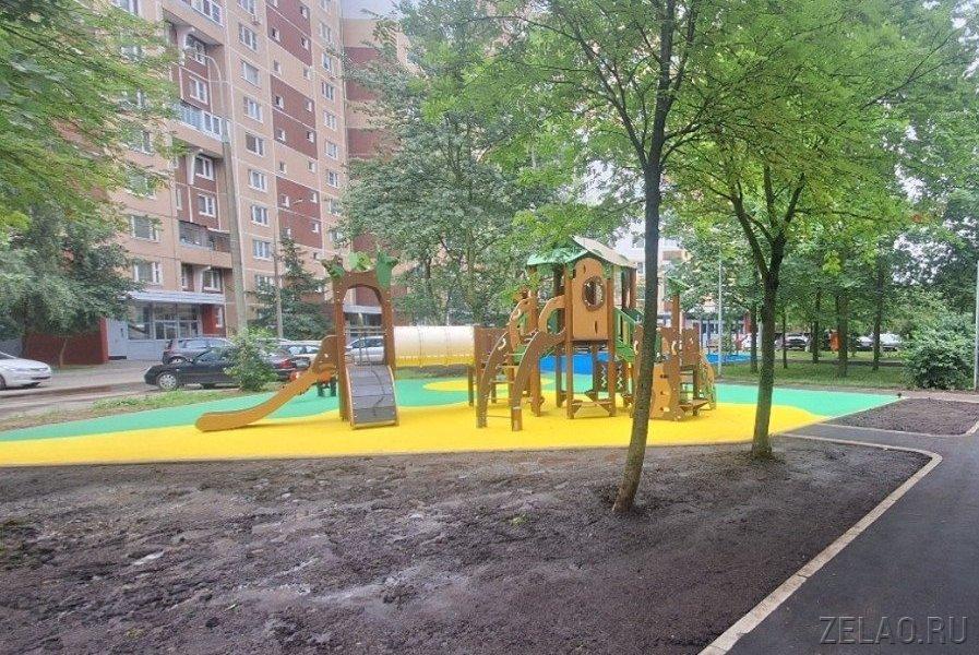 В Зеленограде завершено благоустройство 22 дворов