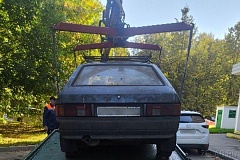На зеленоградской стоянке временного хранения скопилось более 130 автомобилей