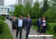 В Зеленоград на вернисаж прибыло подразделение Президентского полка