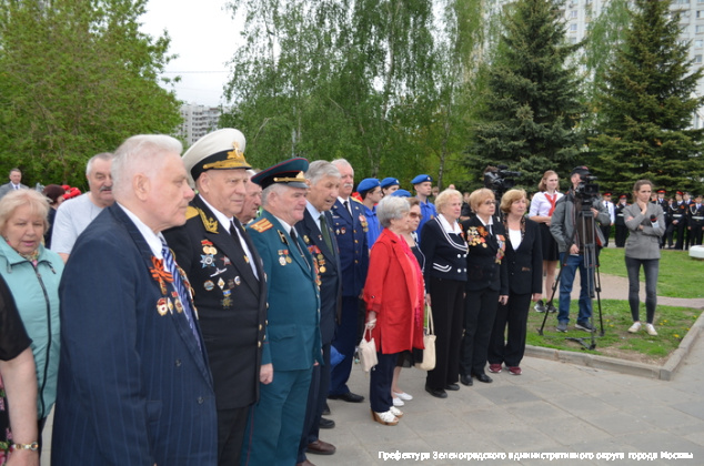 В Зеленоград на вернисаж прибыло подразделение Президентского полка