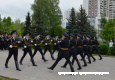 В Зеленоград на вернисаж прибыло подразделение Президентского полка