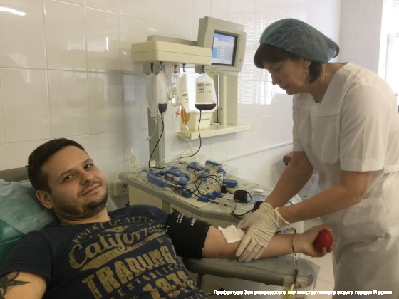 В зеленоградской больнице стартовал донорский марафон «Спаси жизнь!»