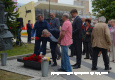 К памятнику первостроителям Зеленограда возложили цветы