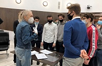 Встреча И. Белых с волонтерами