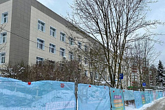 В поликлинике на Каштановой аллее продолжается капитальный ремонт