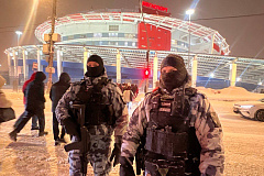 Росгвардия обеспечила безопасность матчей КХЛ в Москве